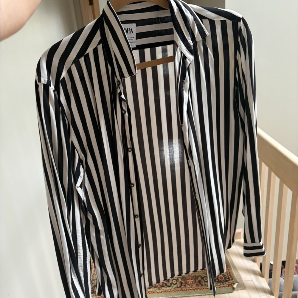 Zara striped shirt